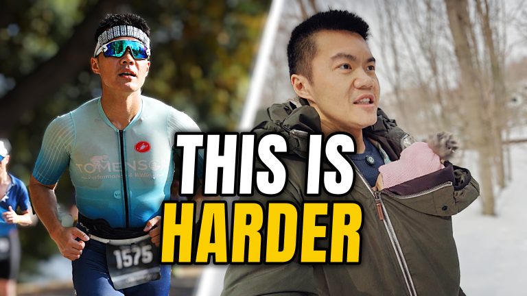 Ironman was Hard. Becoming a DAD is Harder.